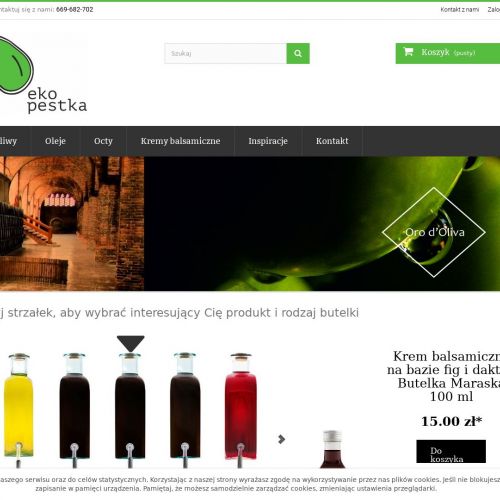 Ozdobne butelki do oliwy - Poznań