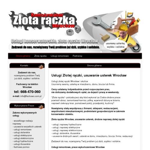 Wrocław - pan złota rączka