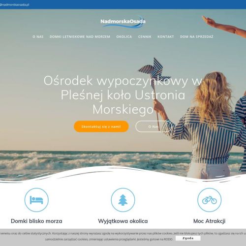 Domek przy plaży gąski