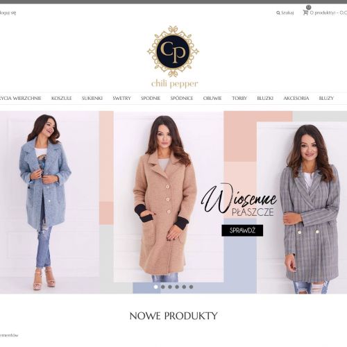 Bluzka z broszką biała