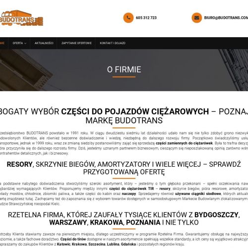 Części do ciężarówek Kraków