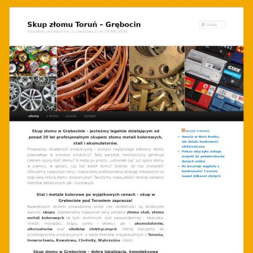 Wąbrzeźno - skup metali kolorowych