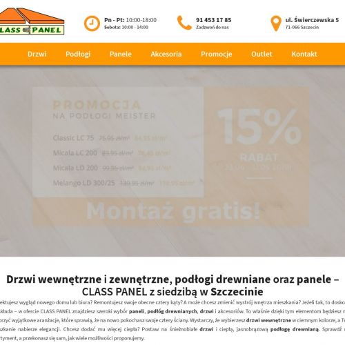 Listwy wykończeniowe do paneli w Szczecinie