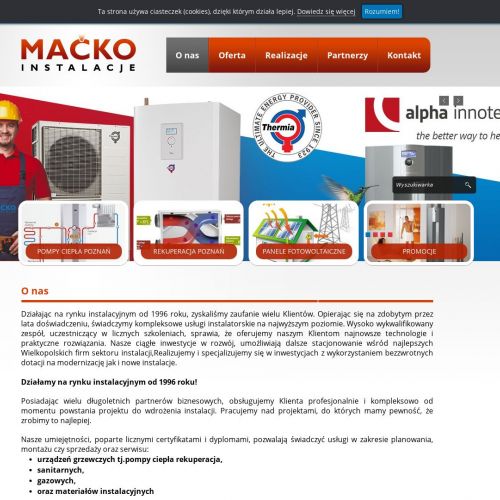 Ogrzewanie ścienne Poznań