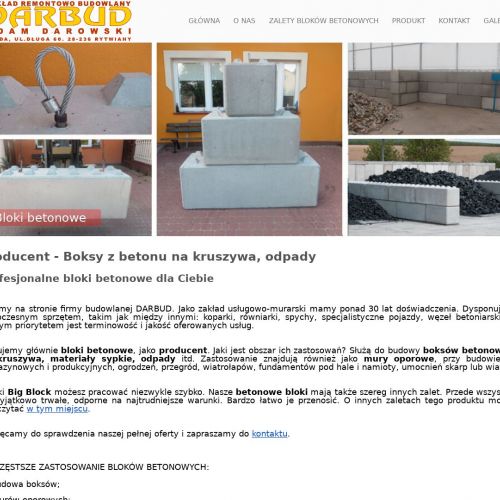 Łódź - boksy na kruszywa