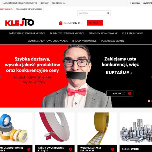 Taśma do klejenia folii