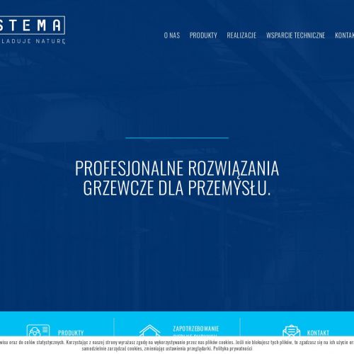 Aparaty grzewczo-wentylacyjne dla przemysłu