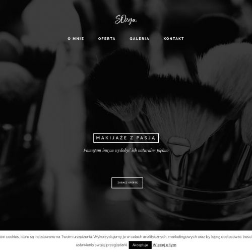 Zduńska Wola - makijaż wieczorowy