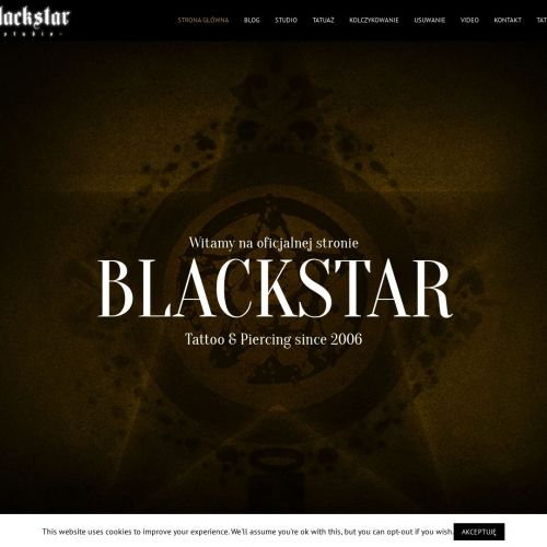 Tatuaż blackwork - Warszawa