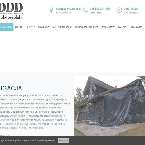 Walka z kretem w Grudziądzu