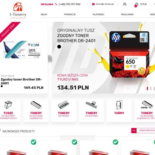 Tusze zamienniki do drukarek