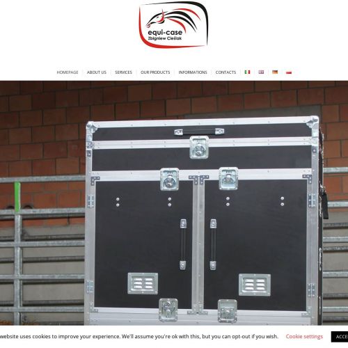 Skrzynia na sprzęt jeździecki