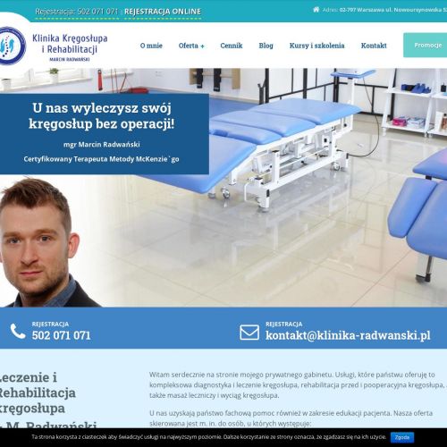 Warszawa - joga na kręgosłup