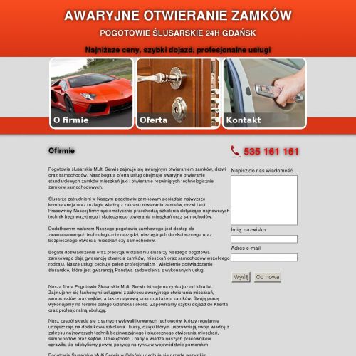 Gdańsk - awaryjne otwieranie drzwi