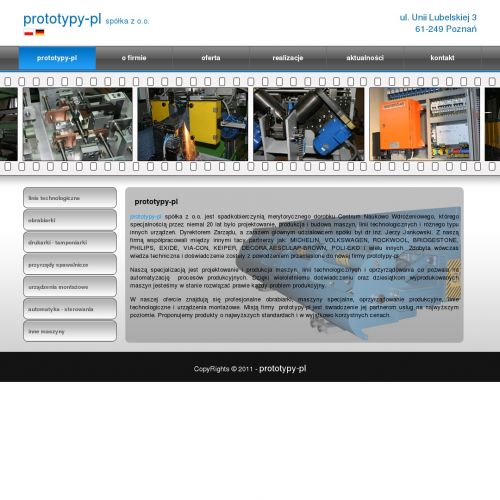 Produkcja maszyn przemysłowych na zamówienie