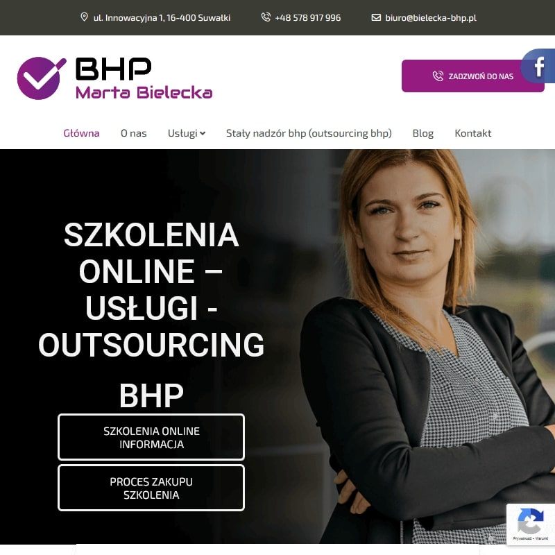 Giżycko - szkolenie okresowe dla służb bhp online