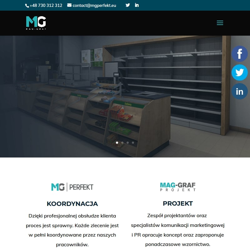 Aranżacja małego sklepu spożywczego