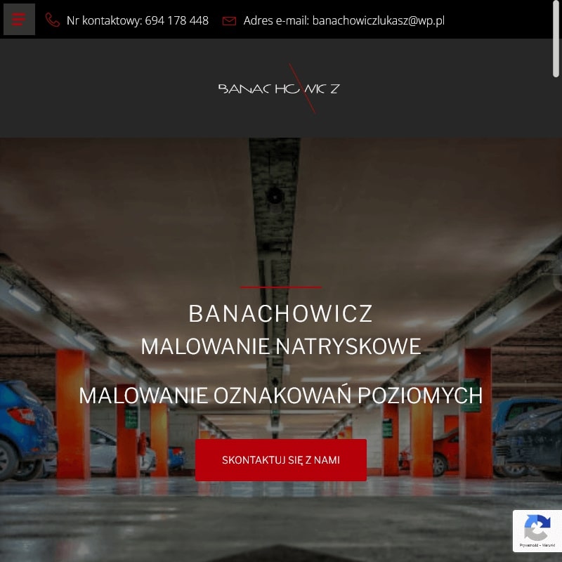 Oznakowanie hal magazynowych