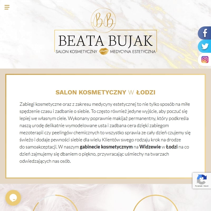 Gabinet kosmetyczny łódź widzew