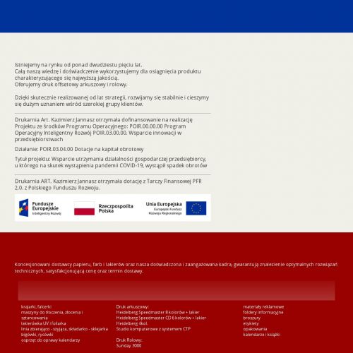 Druk gazetek reklamowych - Warszawa