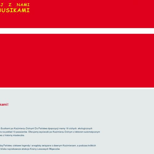 Przewodnik kazimierz dolny cennik