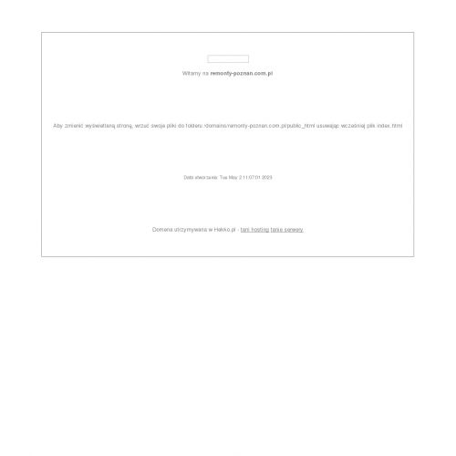 Ekipa remontowa w Poznaniu