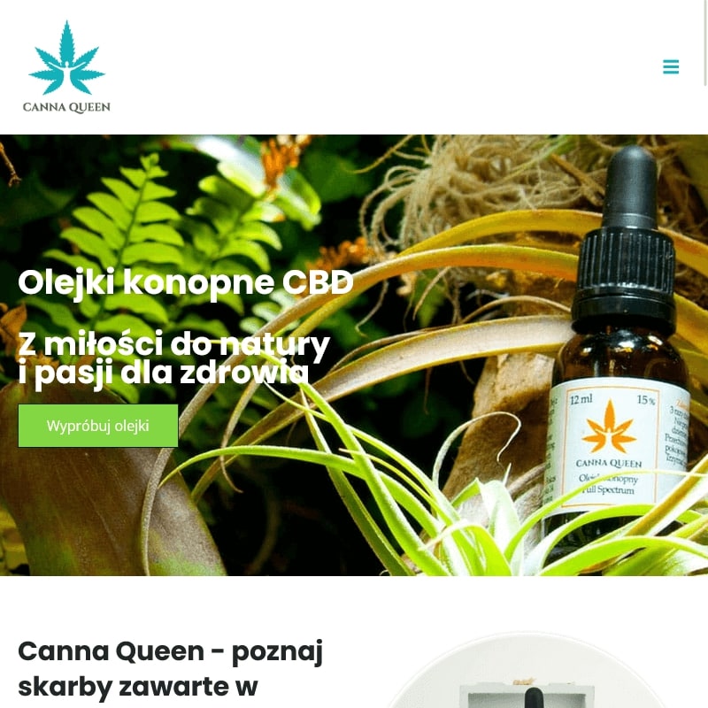 Olejek z konopi cbd