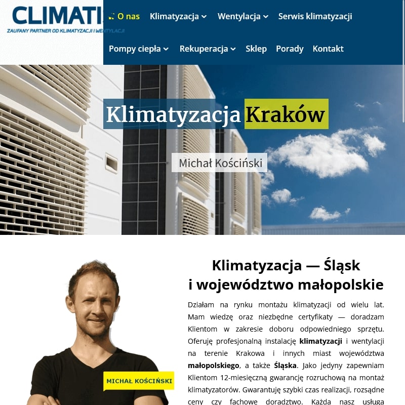 Tarnów - firma montująca klimatyzacje