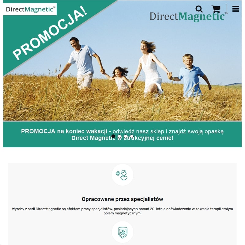 Pas lędźwiowy magnetyczny