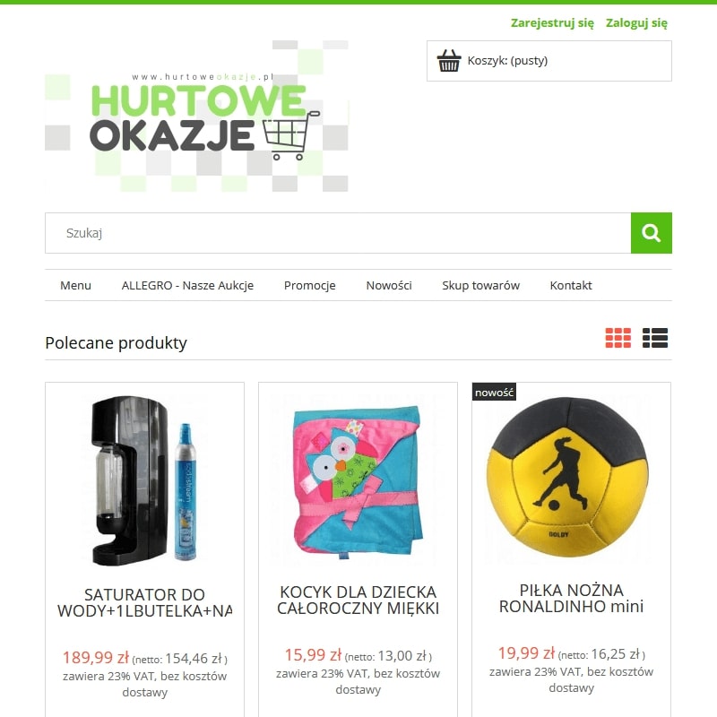 Skup uszkodzonych towarów - Bielsko Biała