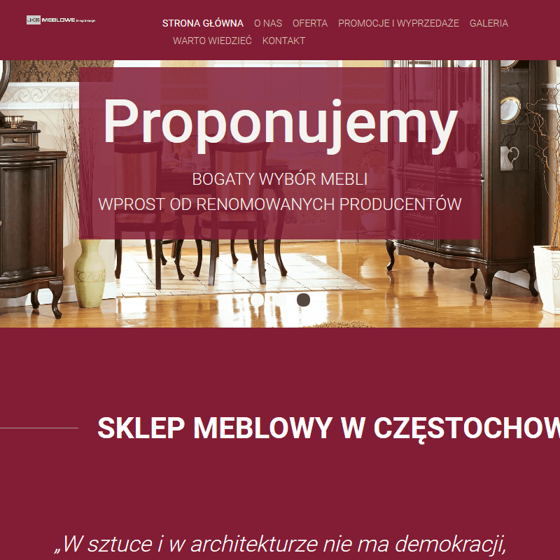 Włoszczowa - meble do salonu