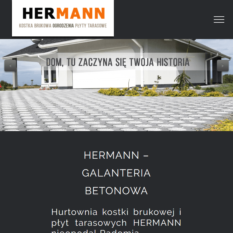 Kostka brukowa dystrybutor mazowieckie w Radomiu