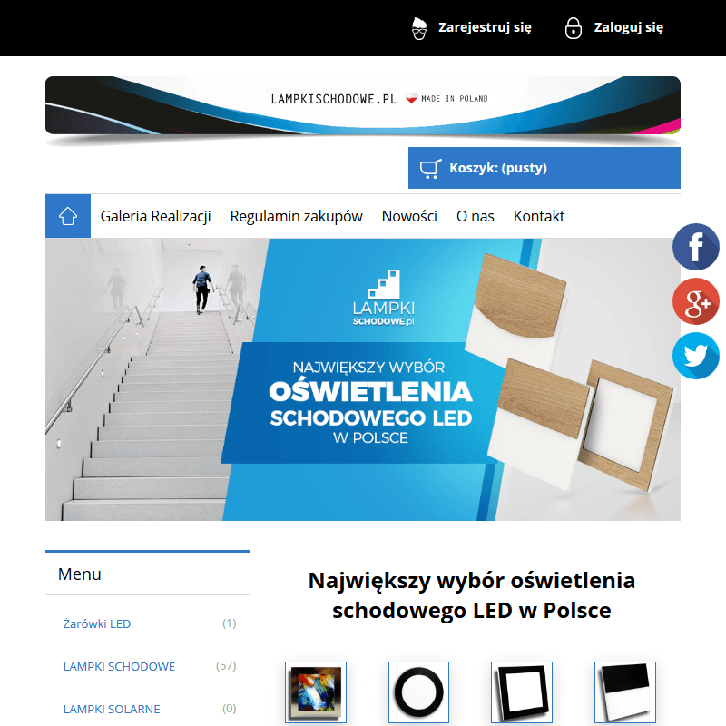 Oprawy oświetleniowe schodowe w Poznaniu