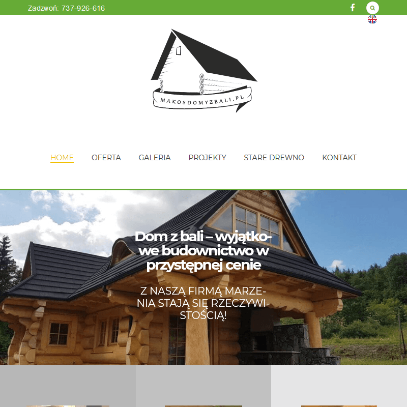 Domy góralskie z bali