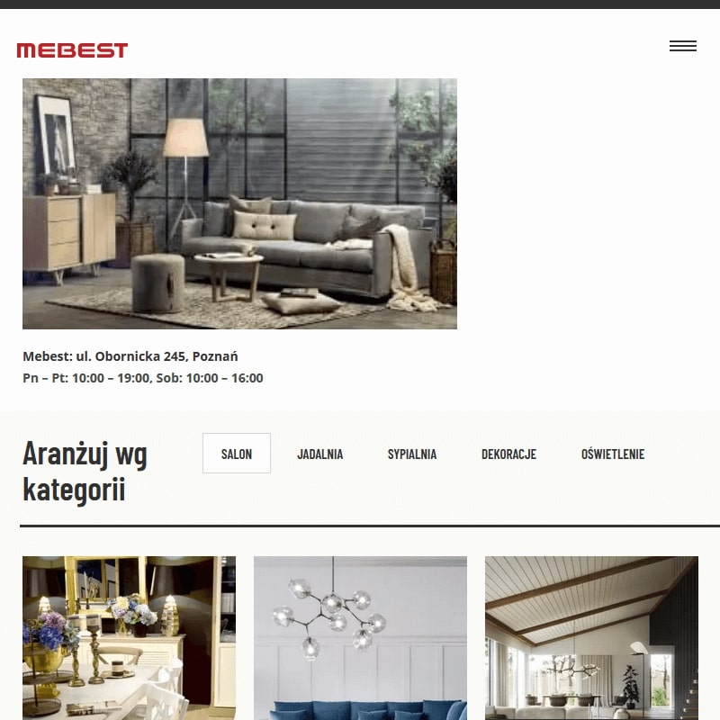 Salon meblowy w Poznaniu