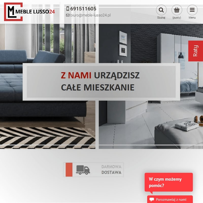 Wąski stolik nocny - Namysłów