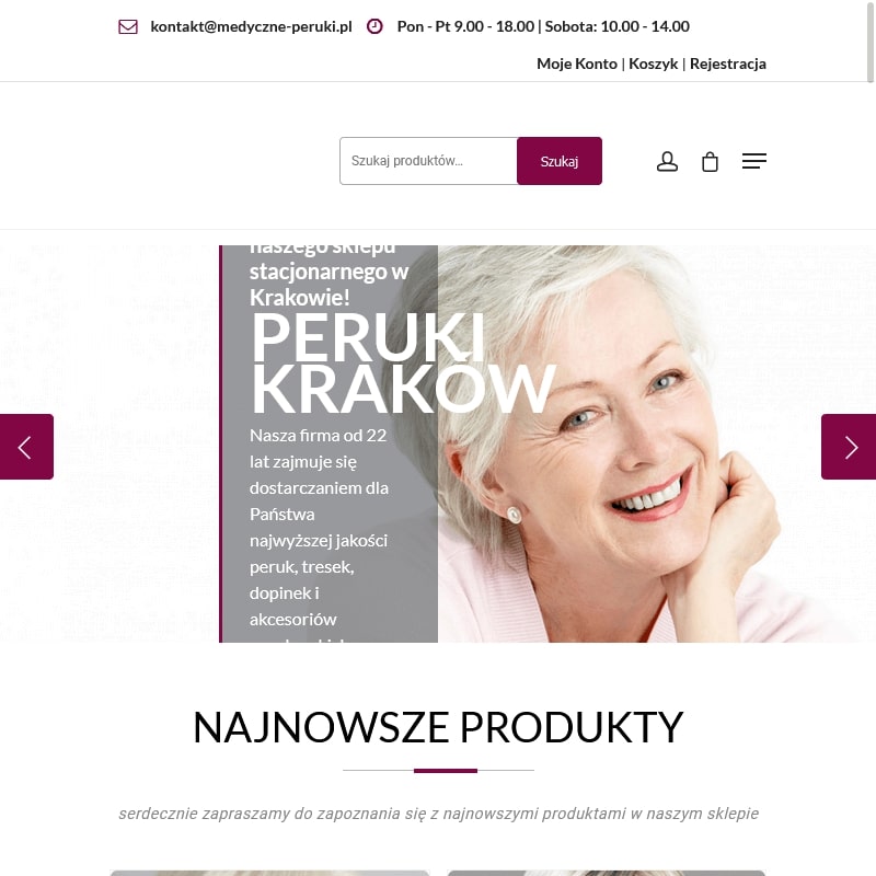 Peruki naturalne - Kraków