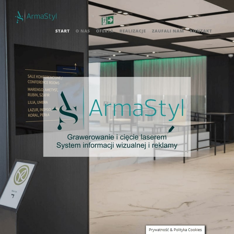 Tabliczka parkingowa w Warszawie