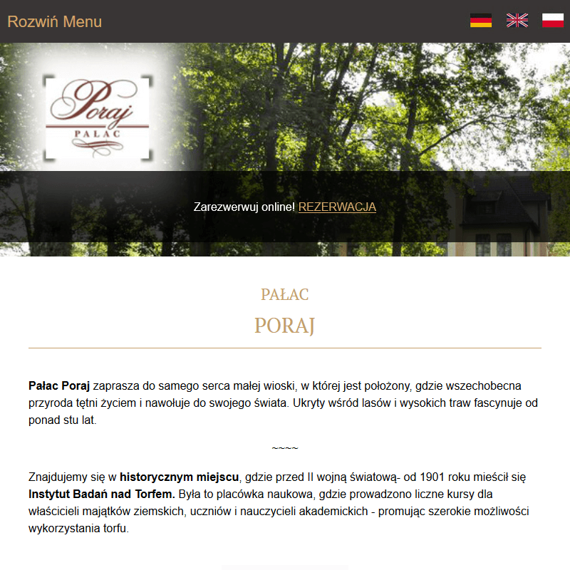 Pokoje w pałacu - Gdynia