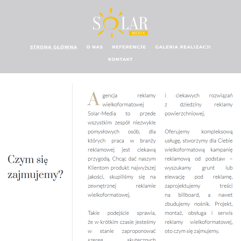 Warszawa - tworzenie szyldów reklamowych