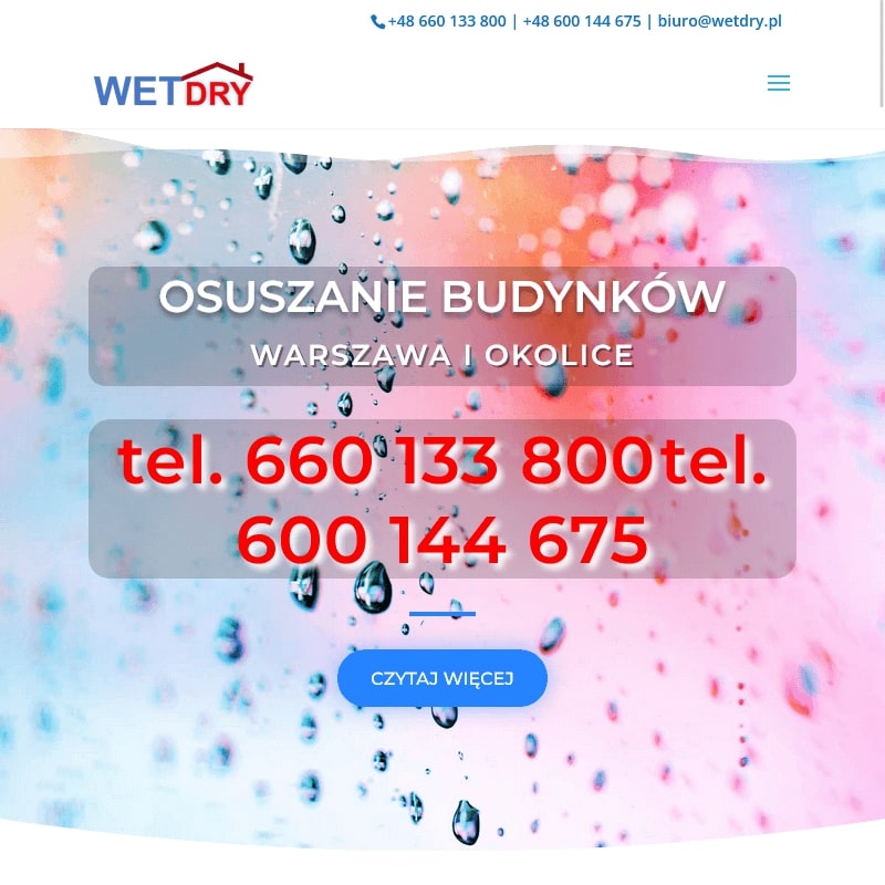 Odgrzybianie ścian w Warszawie