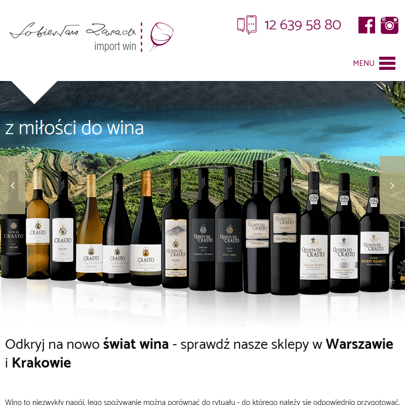Wina hiszpańskie - Kraków